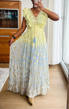 Lade das Bild in den Galerie-Viewer, Damen Boho Hippie Ibiza Maxikleid
