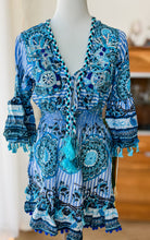 Carregar imagem no visualizador da galeria, Antica Sartoria Boho Minikleid
