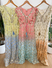 Lade das Bild in den Galerie-Viewer, Damen Boho Hippie Ibiza Maxikleid
