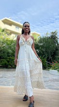 Lade das Bild in den Galerie-Viewer, Damen Boho Hippie Ibiza Maxikleid
