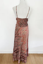 Lade das Bild in den Galerie-Viewer, Boho Seide Sommer Maxikleid
