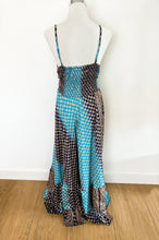 Lade das Bild in den Galerie-Viewer, Boho Seide Sommer Maxikleid
