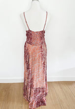 Lade das Bild in den Galerie-Viewer, Boho Seide Sommer Maxikleid
