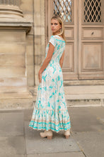 Lade das Bild in den Galerie-Viewer, Boho Maxikleid mit V-Ausschnitt
