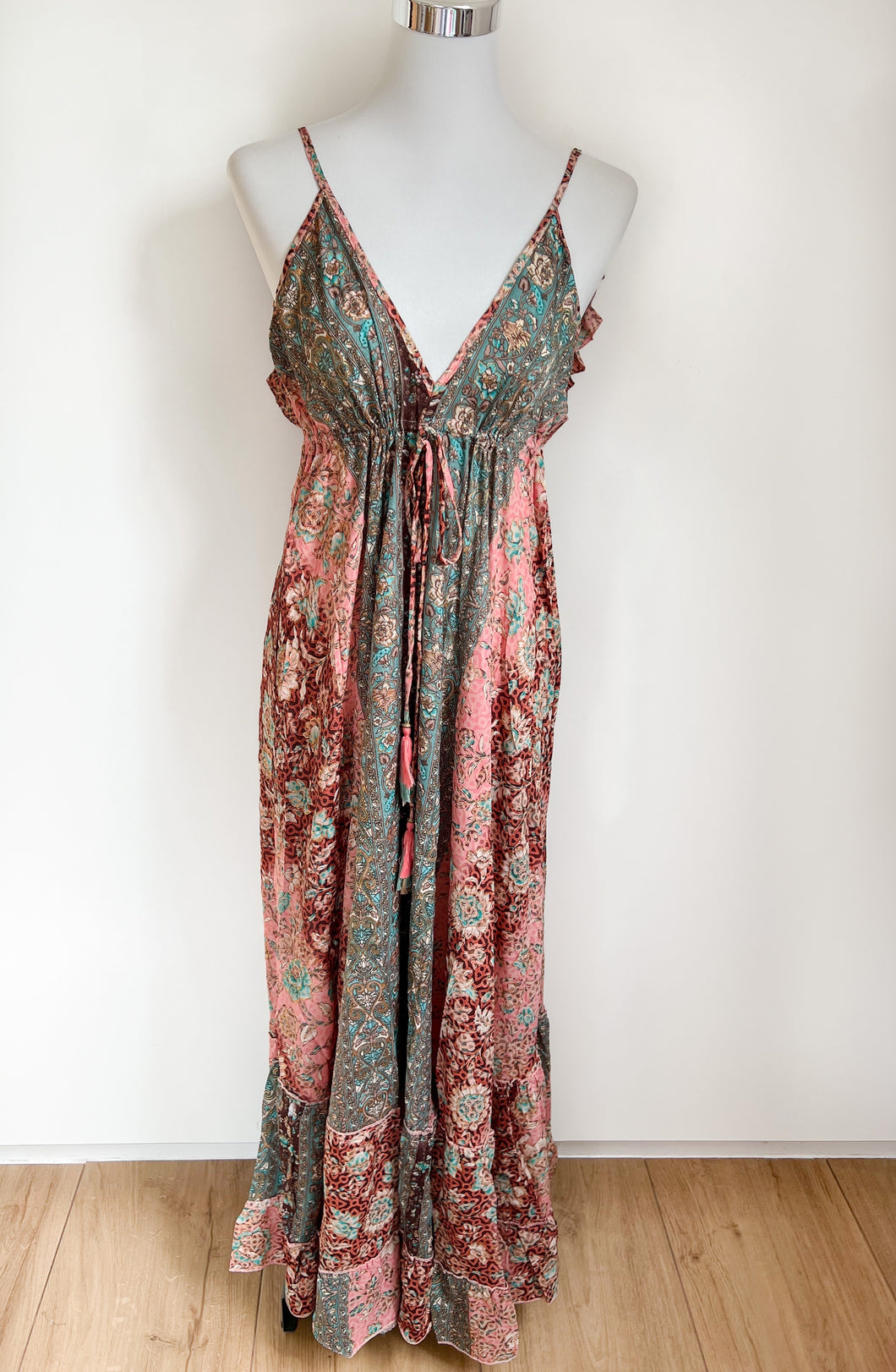 Anisa boho maxi dress