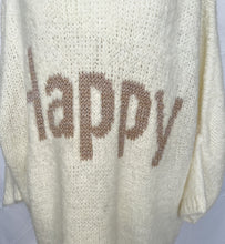 Charger l&#39;image dans la galerie, Kuscheliger Strickpullover HAPPY
